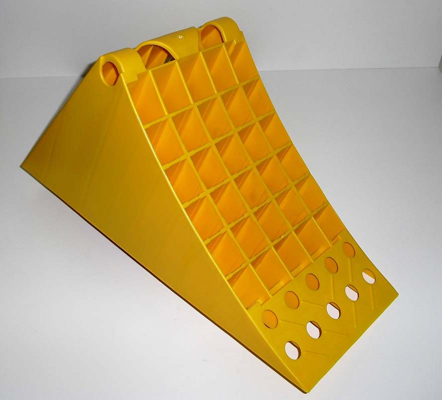 Hemmschuh 200 mm Kunststoff gelb WPK P450216